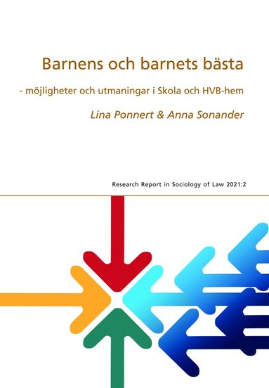 Anna Sonander, Lina Ponnert - Barnens och barnets bästa, Häftad