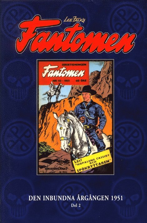 Lee Falk - Fantomen Den inbundna årgången 1951, D 2, Inbunden