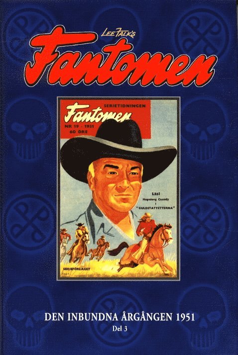 Lee Falk - Fantomen Den inbundna årgången 1951, D 3, Inbunden