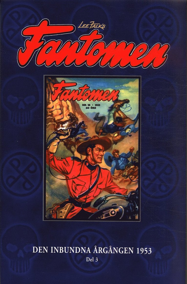 Lee Falk - Fantomen  Den inbundna årgången 1953, D 3, Inbunden