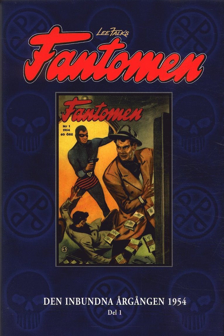 Lee Falk - Fantomen Den inbundna årgången 1954, D 1, Inbunden