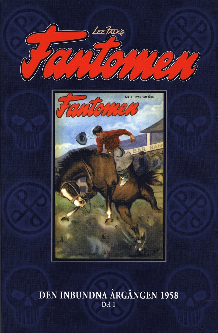 Lee Falk - Fantomen. Den inbundna Årgången 1958, D. 1, Inbunden