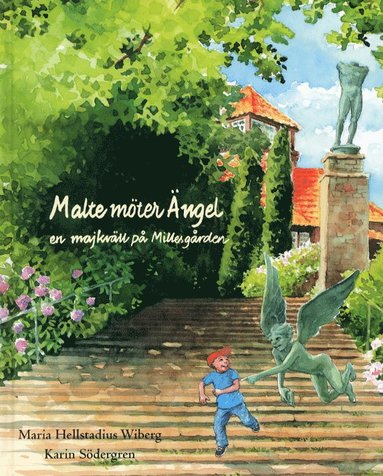 bokomslag Malte möter ängel, en majkväll på Millesgården