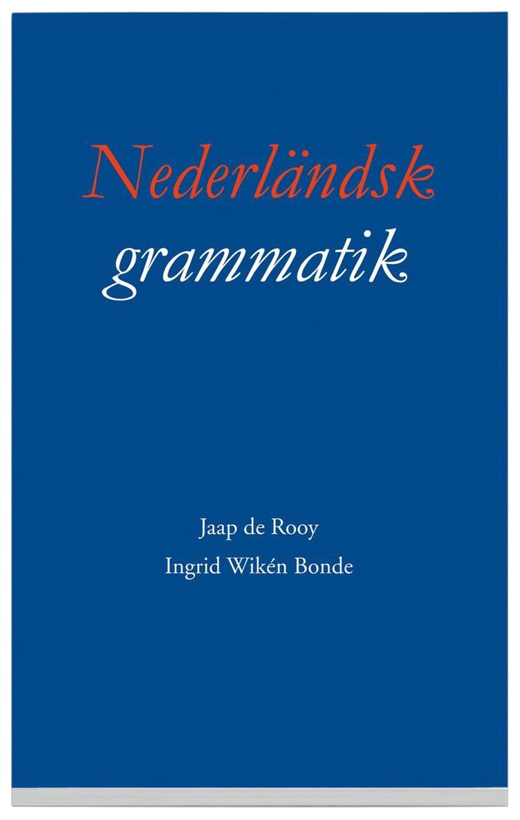 Nederländsk grammatik