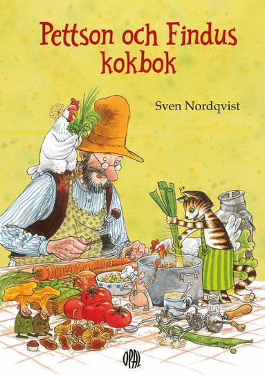 Sven Nordqvist - Pettsons och Findus kokbok, Inbunden