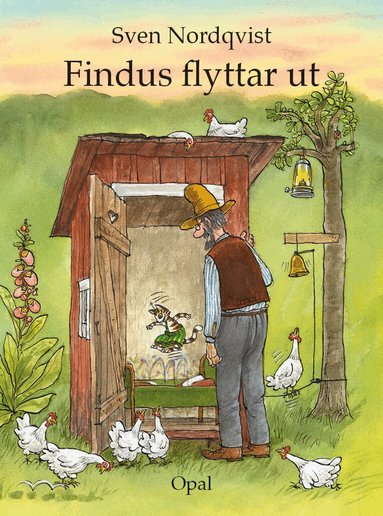 Sven Nordqvist - Findus flyttar ut (med ljudbok), Inbunden