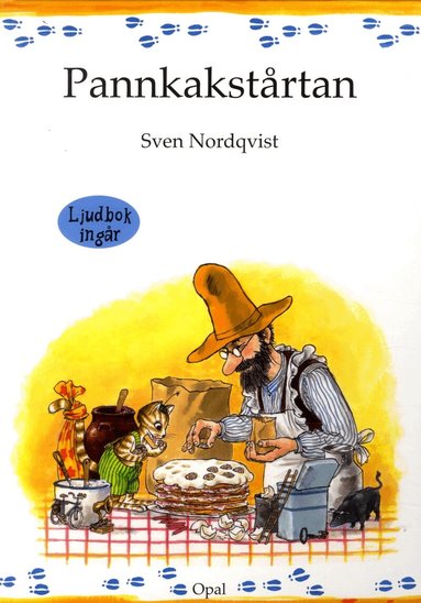 Sven Nordqvist - Pannkakstårtan (med ljudbok), Inbunden