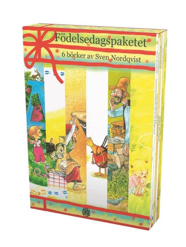 bokomslag Födelsedagspaketet : 6 böcker av Sven Nordqvist