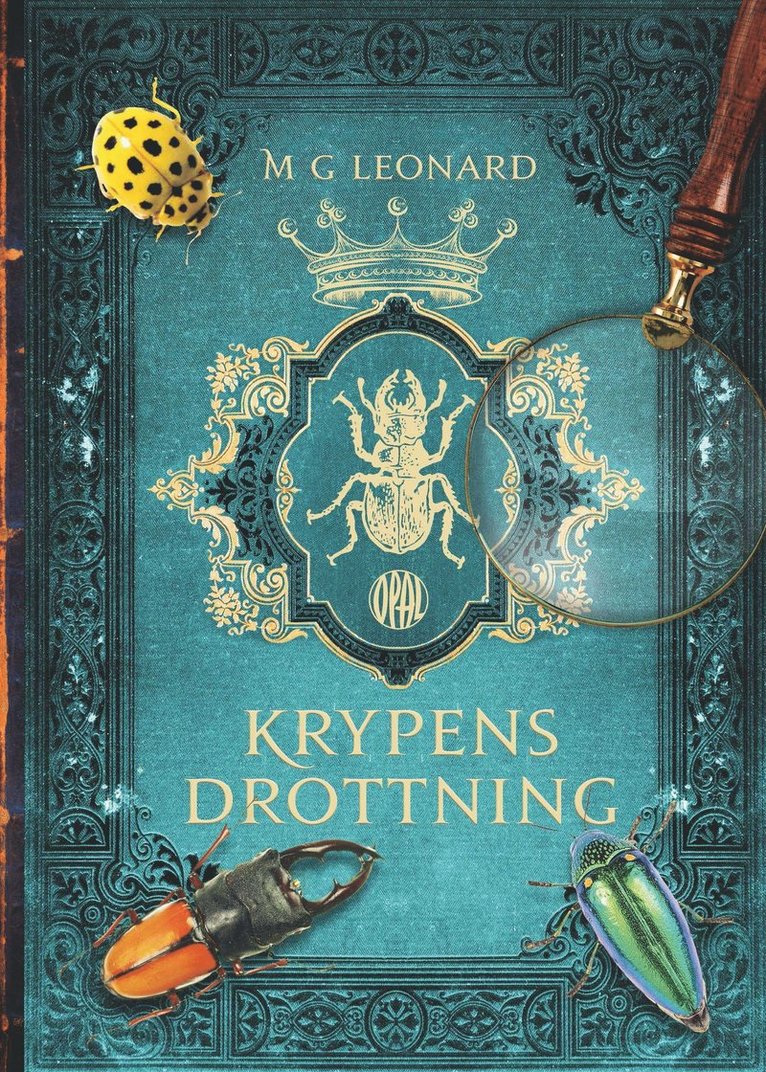 M. G. Leonard - Krypens drottning, Kartonnage