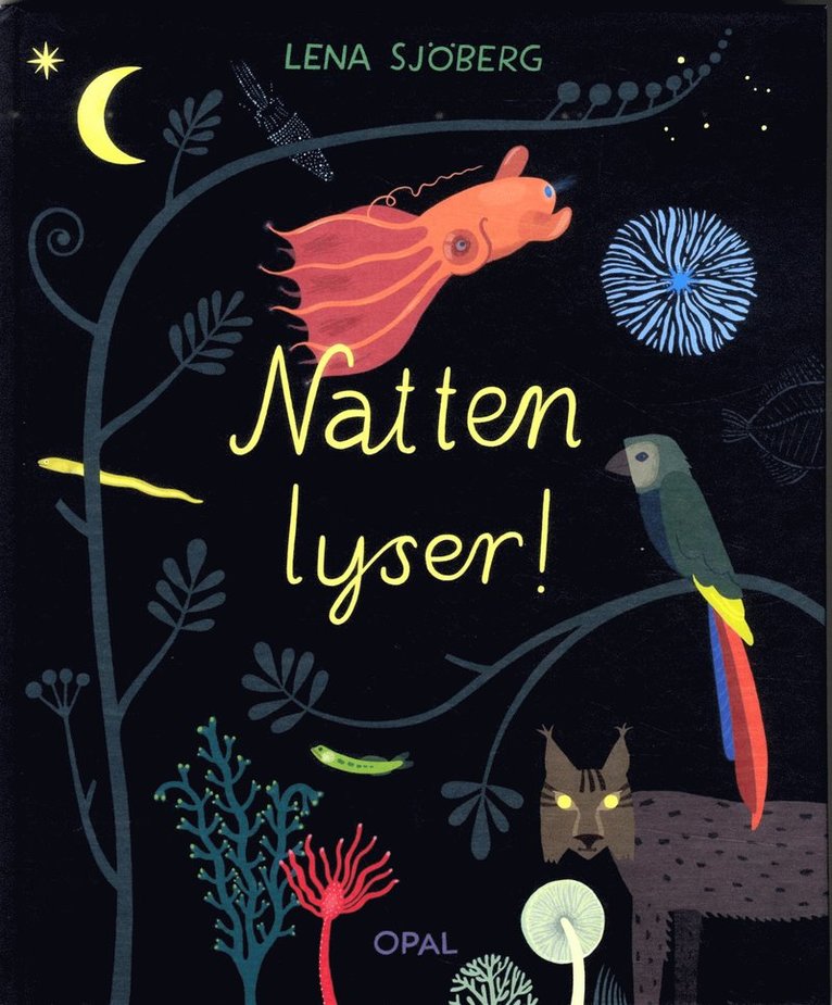 Lena Sjöberg - Natten lyser!, Inbunden