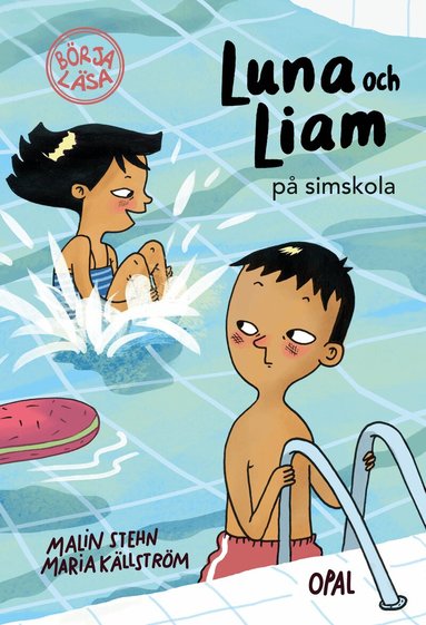 Malin Stehn - Luna och Liam på simskola, Inbunden