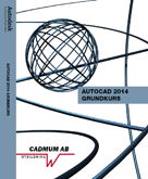 bokomslag AutoCAD 2014 Grundkurs