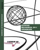 bokomslag AutoCAD Mechanical 2011 Grundkurs