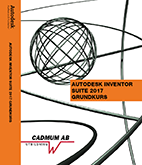 bokomslag Autodesk Inventor 2017 Grundkurs