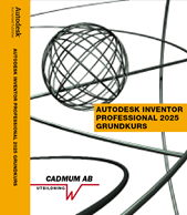 bokomslag Autodesk Inventor Professional 2025 Grundkurs