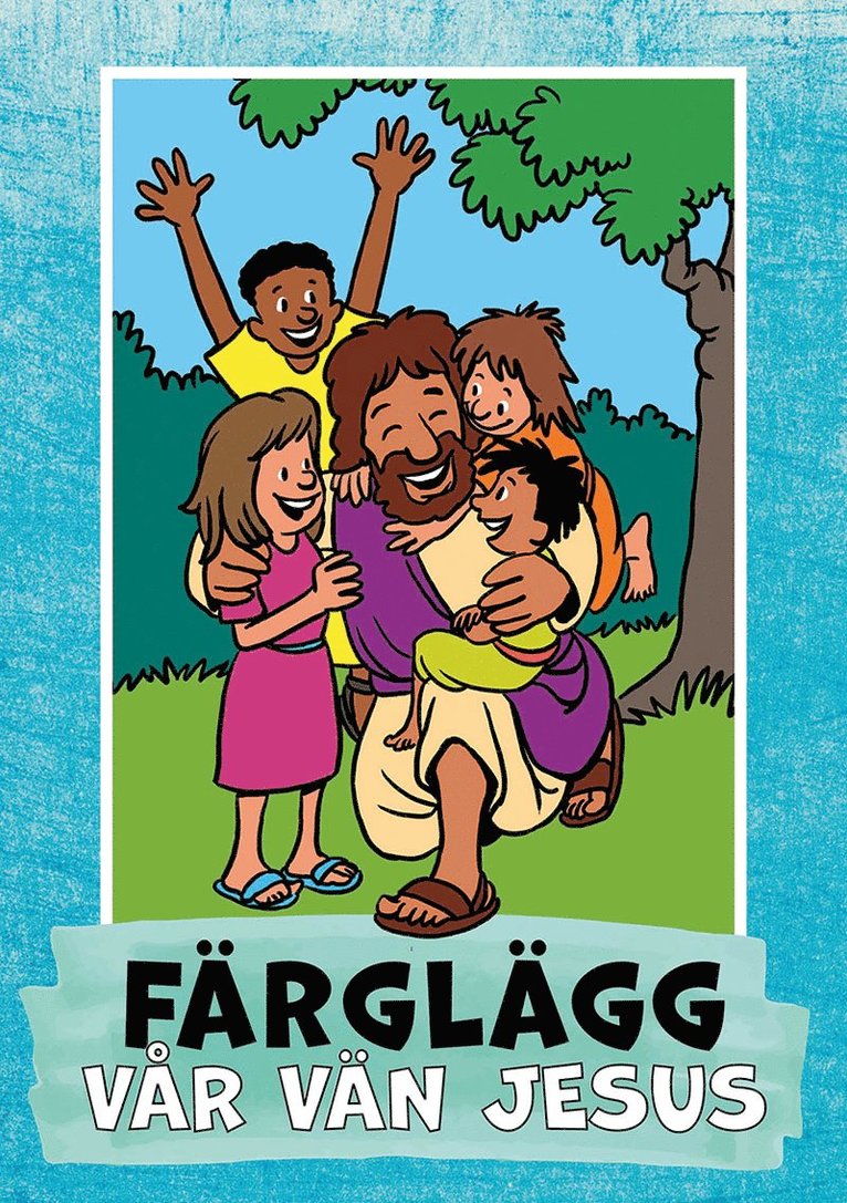 Färglägg vår vän Jesus