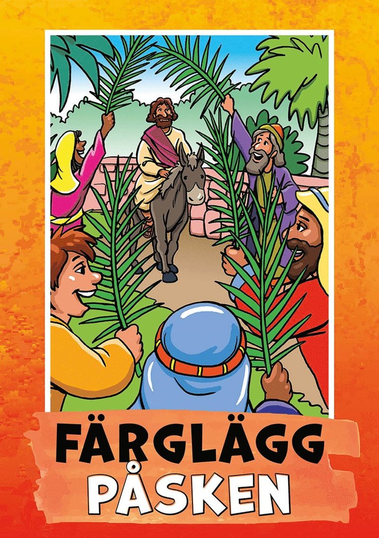 Färglägg Påsken, Häftad