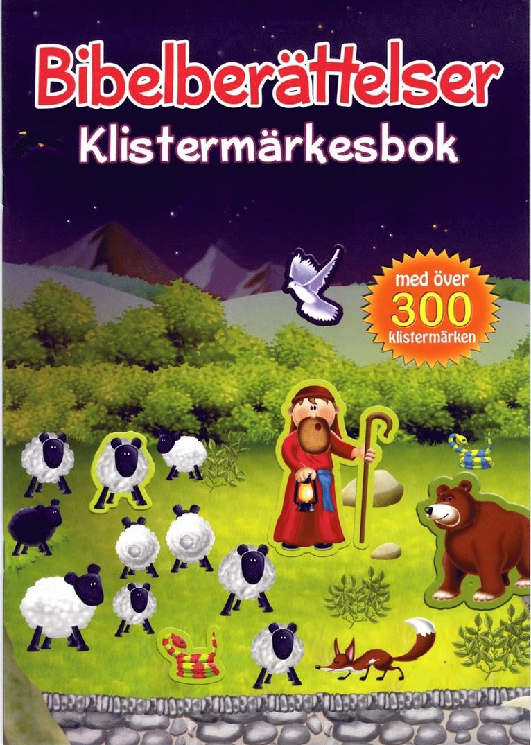 Bibelberättelser - Klistermärkesbok 1