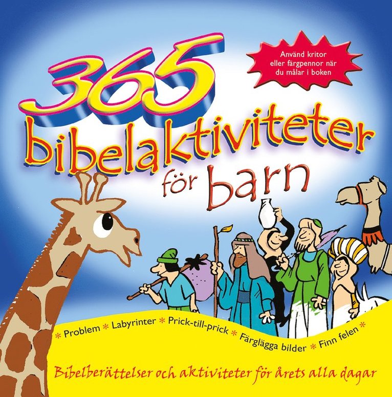 365 bibelaktiviteter för barn, Häftad