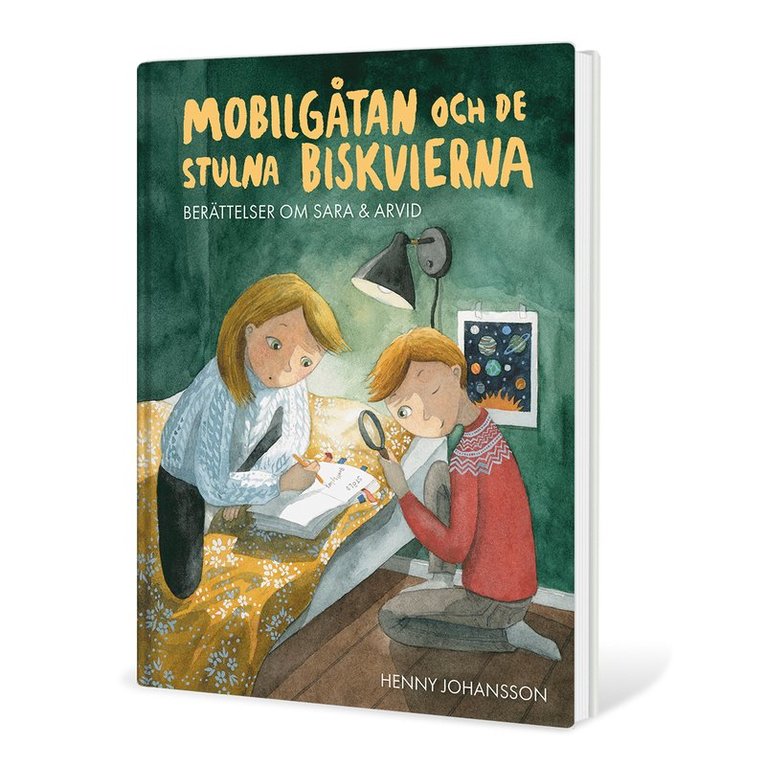 Henny Johansson - Mobilgåtan och de stulna biskvierna, Inbunden