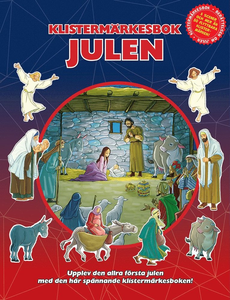 Jacob Vium-Olesen - Klistermärkesbok Julen, Häftad