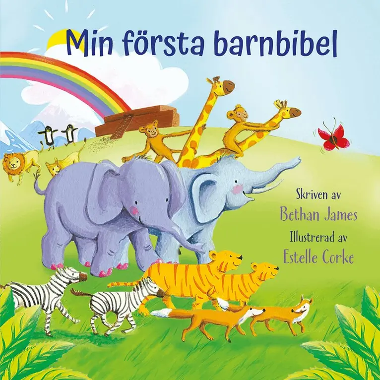 Bethan James - Min första barnbibel, Kartonnage. Tillgänglighet: Lägg i varukorg