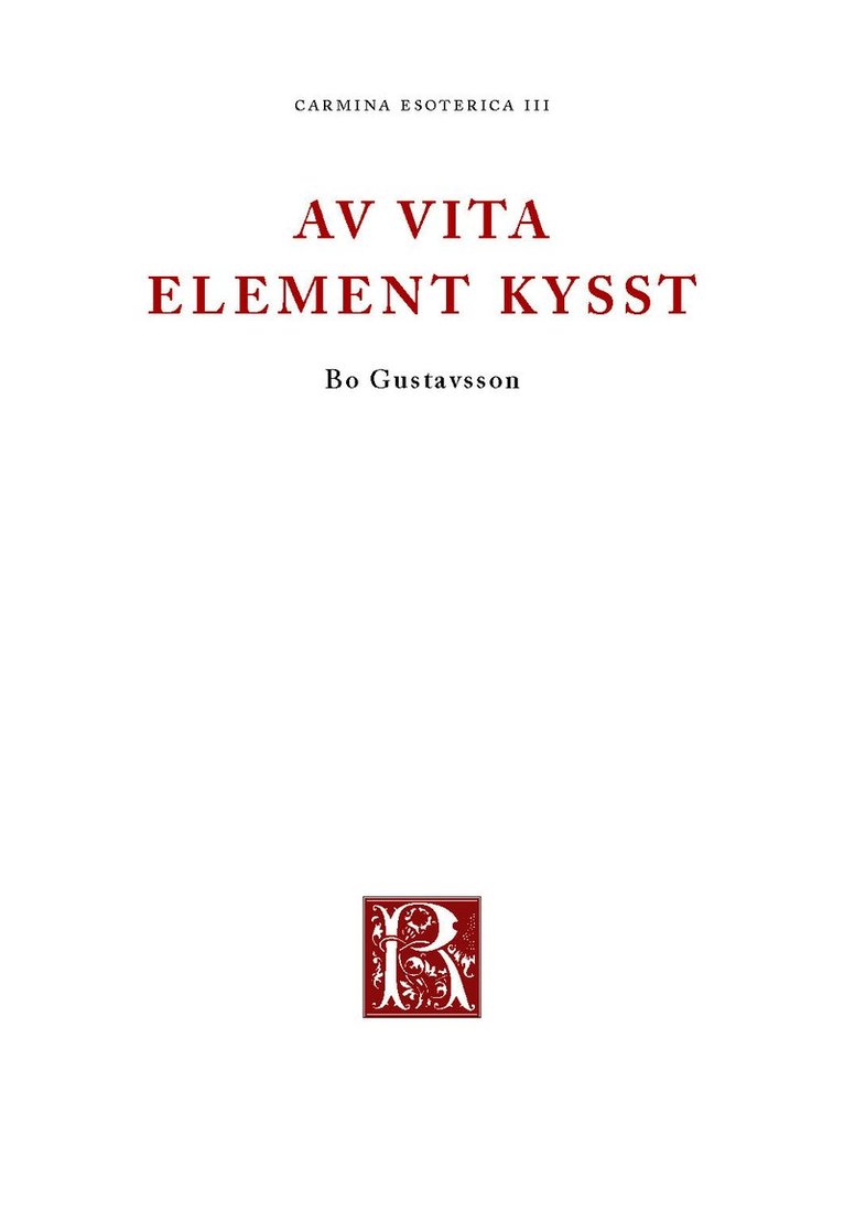 Av vita element kysst 1