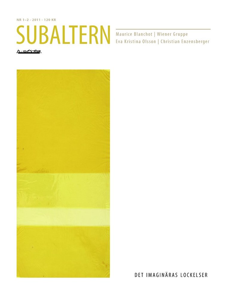 Subaltern 1-2(2011) 1
