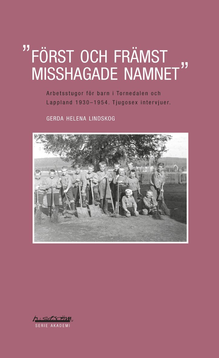 Först och främst misshagade namnet : arbetsstugor för barn i Tornedalen och Lappland 1930-1954 : tjugosex intervjuer 1