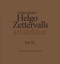 bokomslag Helgo Zettervalls arkitektur
