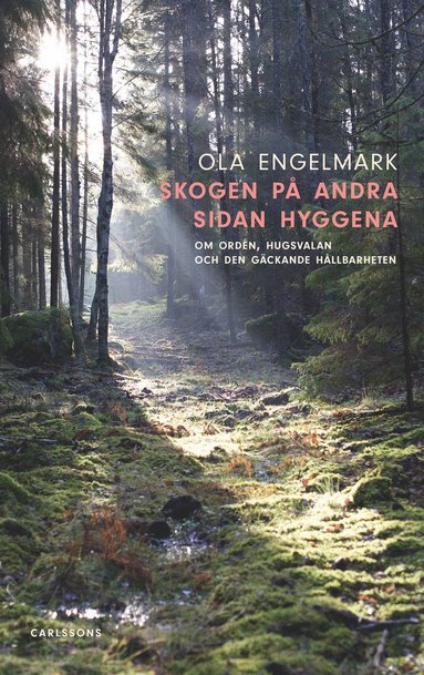 bokomslag Skogen på andra sidan hyggena : om orden, hugsvalan och den gäckande hållbarheten