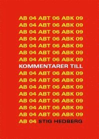 bokomslag Kommentarer till AB 04, ABT 06 och ABK 09