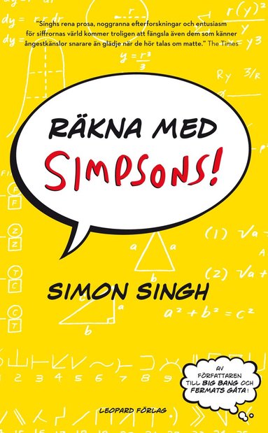 bokomslag Räkna med Simpsons
