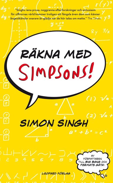 bokomslag Räkna med Simpsons