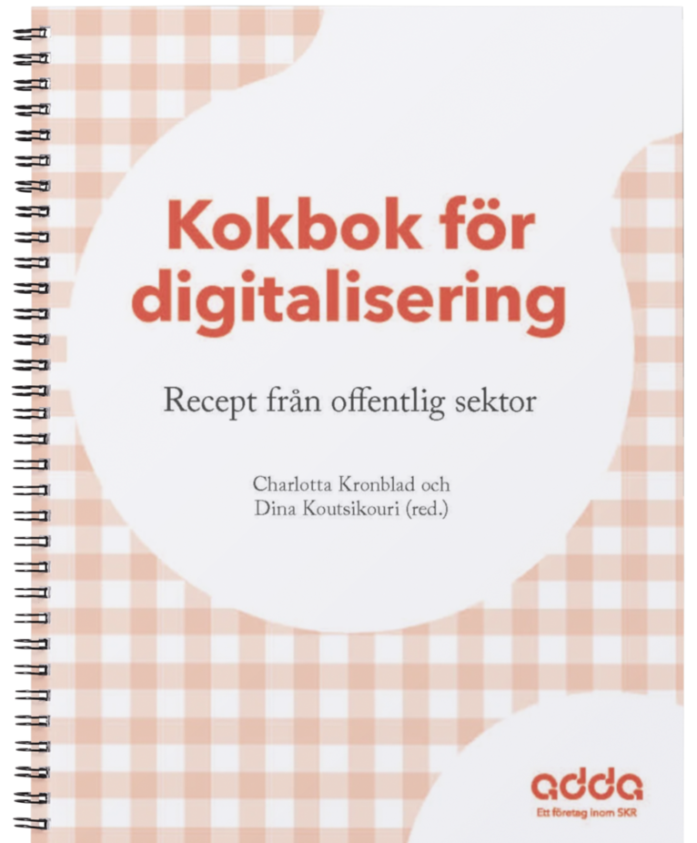 Kokbok för digitalisering, recept från offentlig sektor
