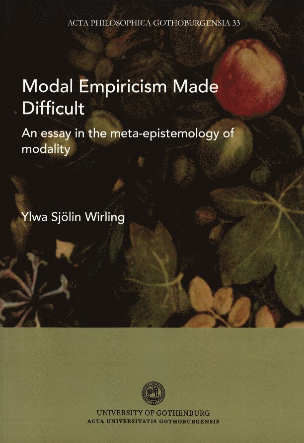 Modal empiricism made difficult : an essay in the meta-epistemology of modality 1