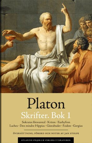 Platon - Skrifter. Bok 1. Sokrates försvarstal ; Kriton ; Euthyfron ; Laches ; Gästabudet ; Faidon ; Gorgias, Häftad