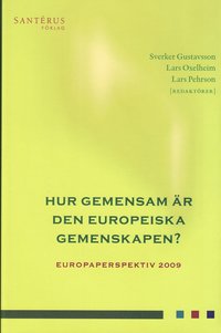 bokomslag Hur gemensam är den europeiska gemenskapen. Europaperspektiv 2009