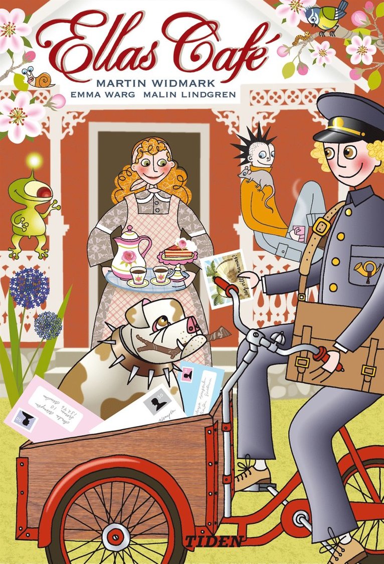 Martin Widmark, Emma Warg - Ellas café, Kartonnage