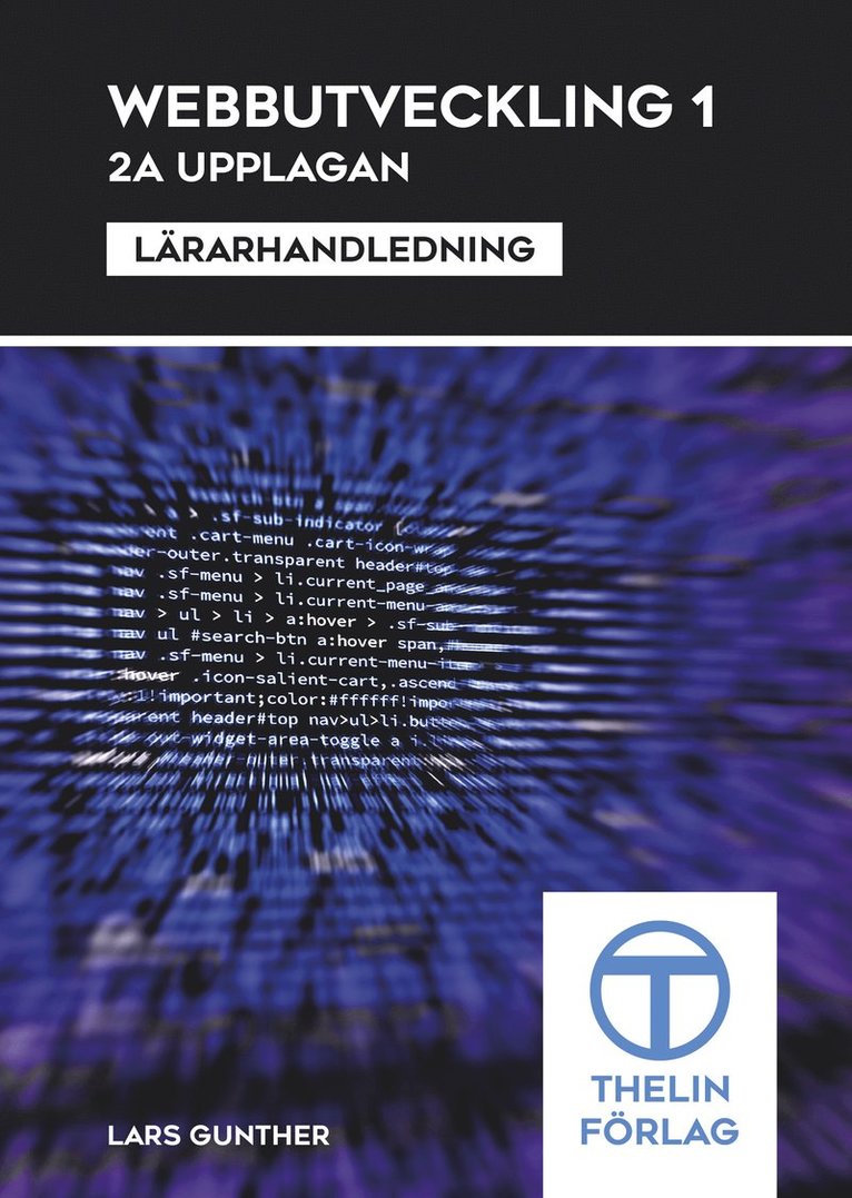 Webbutveckling 1 - Lärarhandledning 1