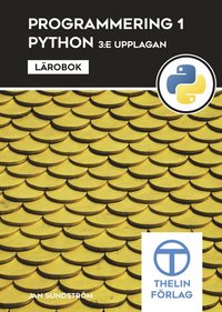 bokomslag Programmering 1 med Python - Lärobok