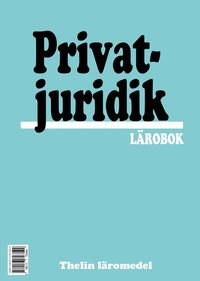 bokomslag Privatjuridik - Lärobok