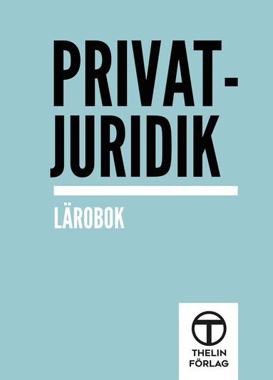 bokomslag Privatjuridik - Lärobok