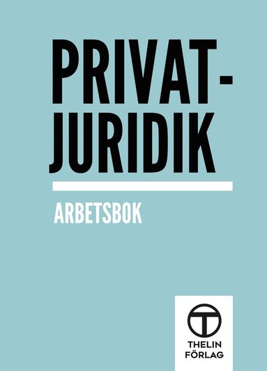 bokomslag Privatjuridik - Arbetsbok