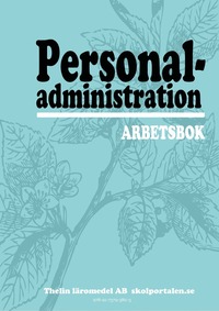 bokomslag Personaladministration - Arbetsbok