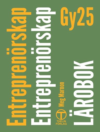 bokomslag Entreprenörskap - Lärobok (Gy25)