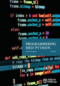 bokomslag Programmering med Python - Lärobok V2025 (Gy25)