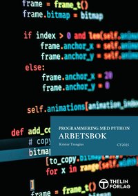 bokomslag Programmering med Python - Arbetsbok V2025 (Gy25)
