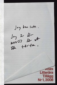 bokomslag Atlas litterära tillägg. Nr 1