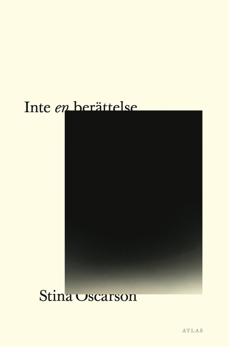 Inte en berättelse 1